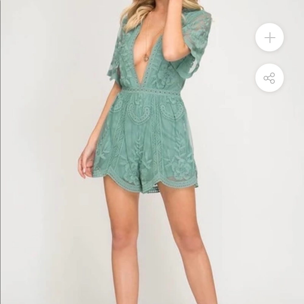 She + Sky romper